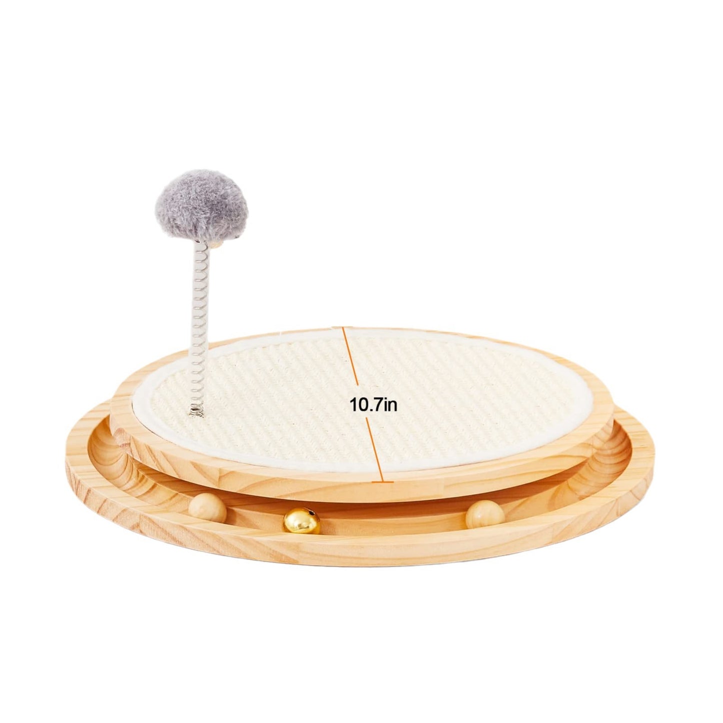 Wooden Interactive Cat Toy