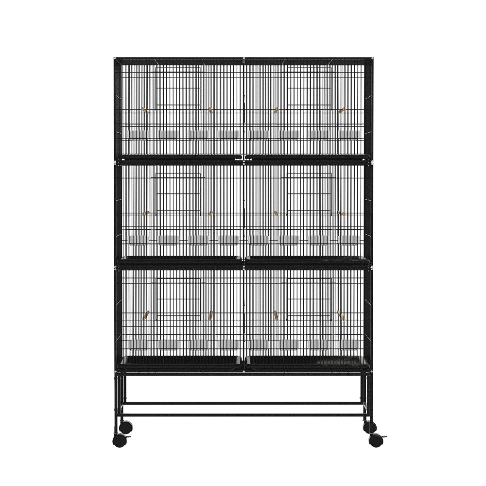 Large Expandable Six-Cage Bird Aviary (1