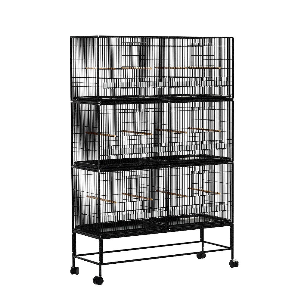 Large Expandable Six-Cage Bird Aviary (1