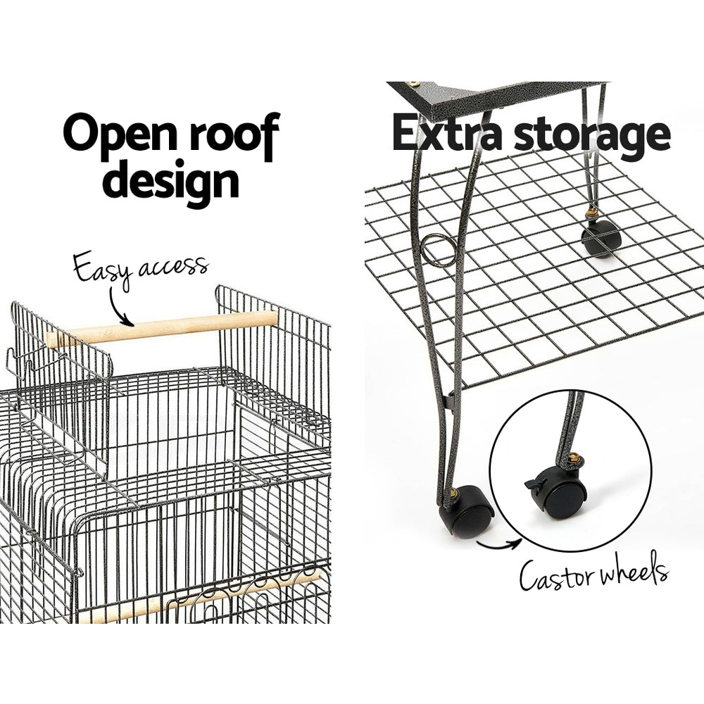 Large Open Roof Bird Aviary (145cm)