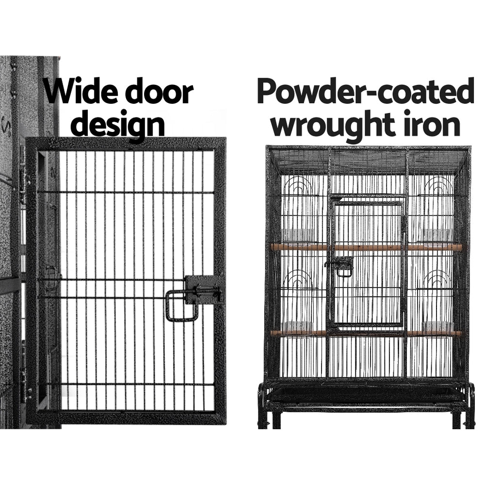 Large Wide Door Bird Aviary (144cm)