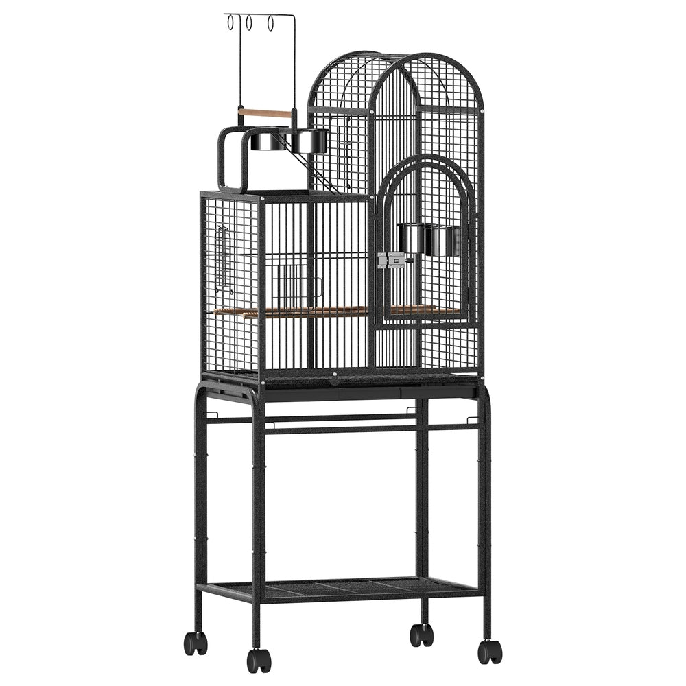 Large Bird Aviary with Outdoor Perch (153cm)
