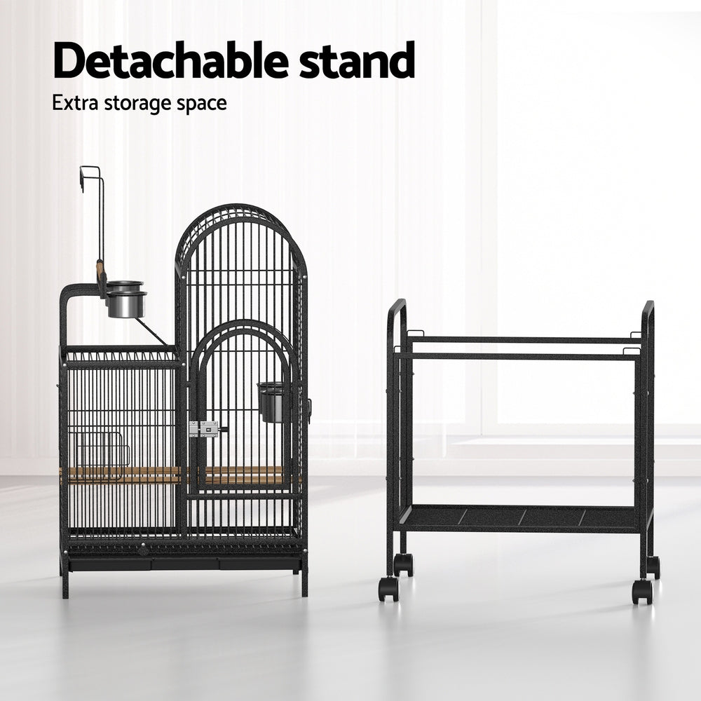 Large Bird Aviary with Outdoor Perch (153cm)