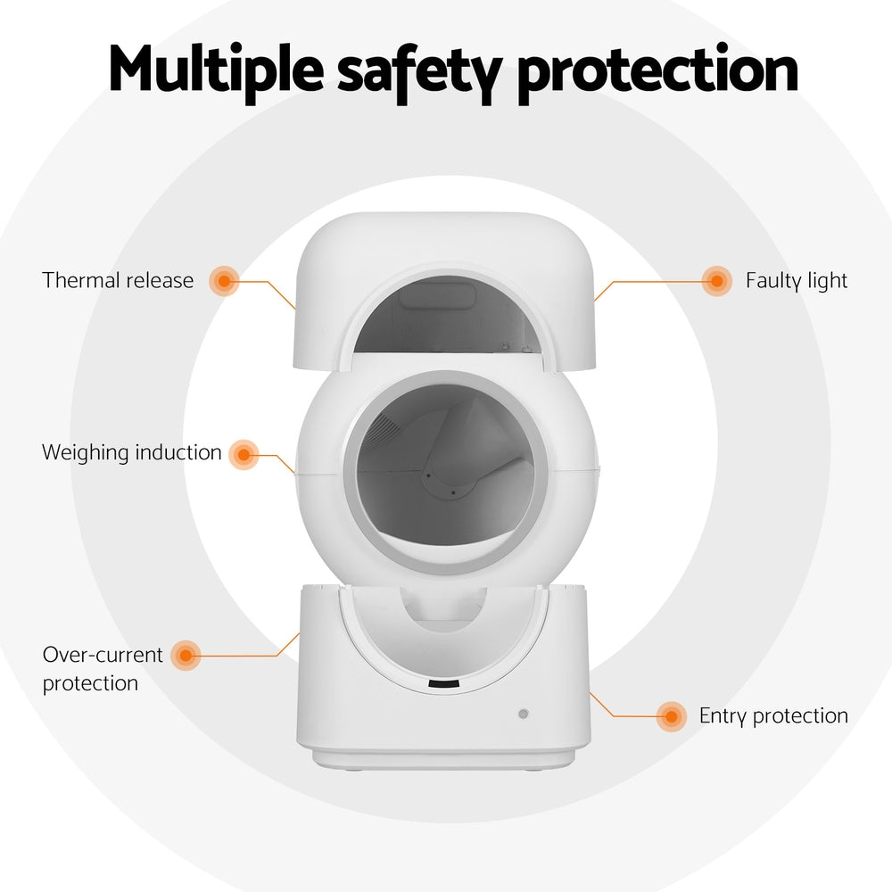 Automatic Self-Cleaning Litter Box (6L)