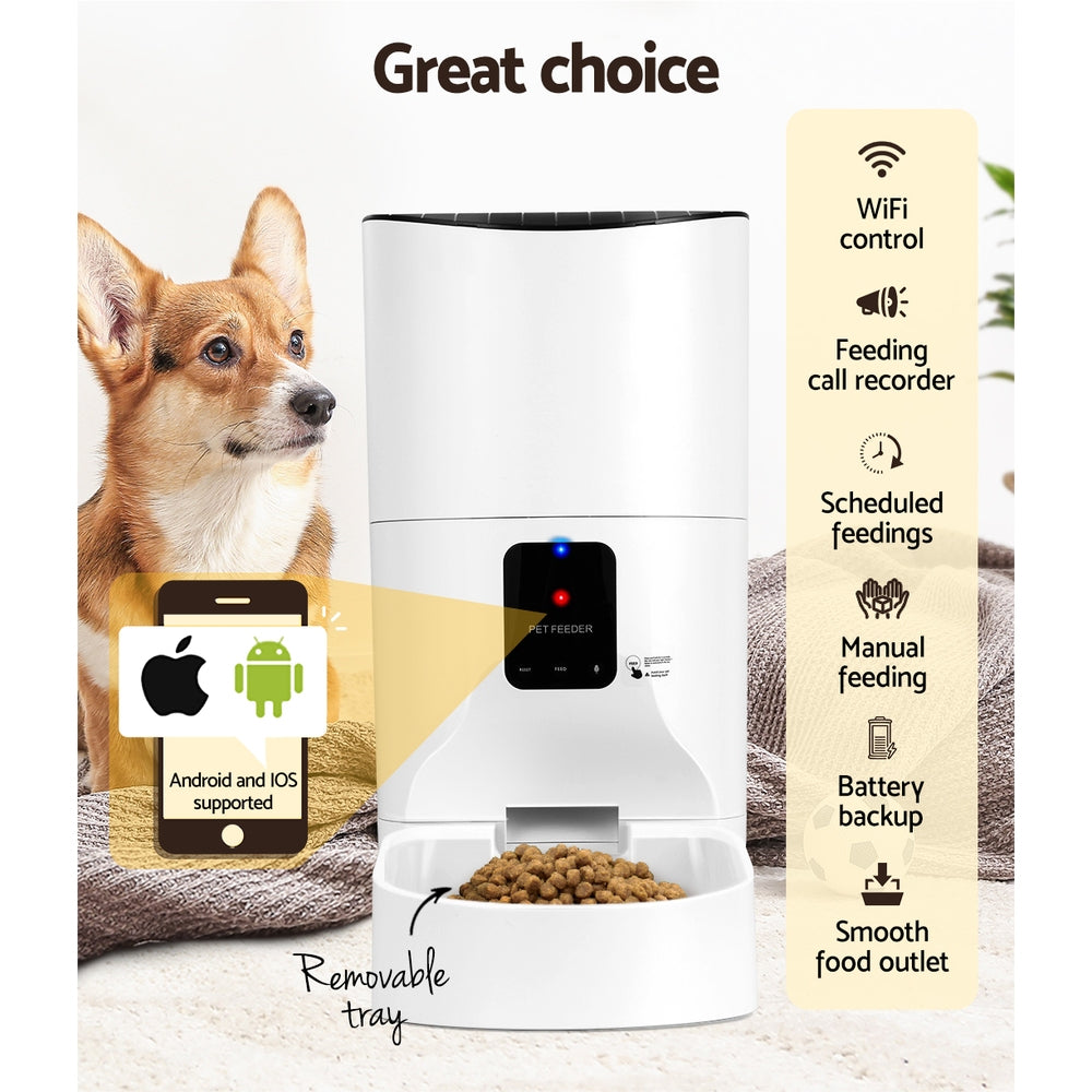 Automatic Pet Feeder with Smart Dispenser Timer (9L)