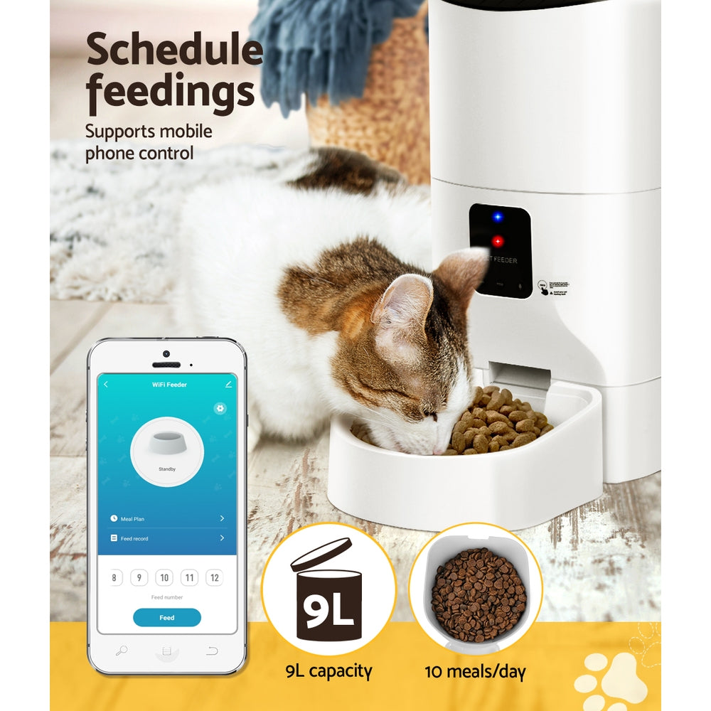 Automatic Pet Feeder with Smart Dispenser Timer (9L)