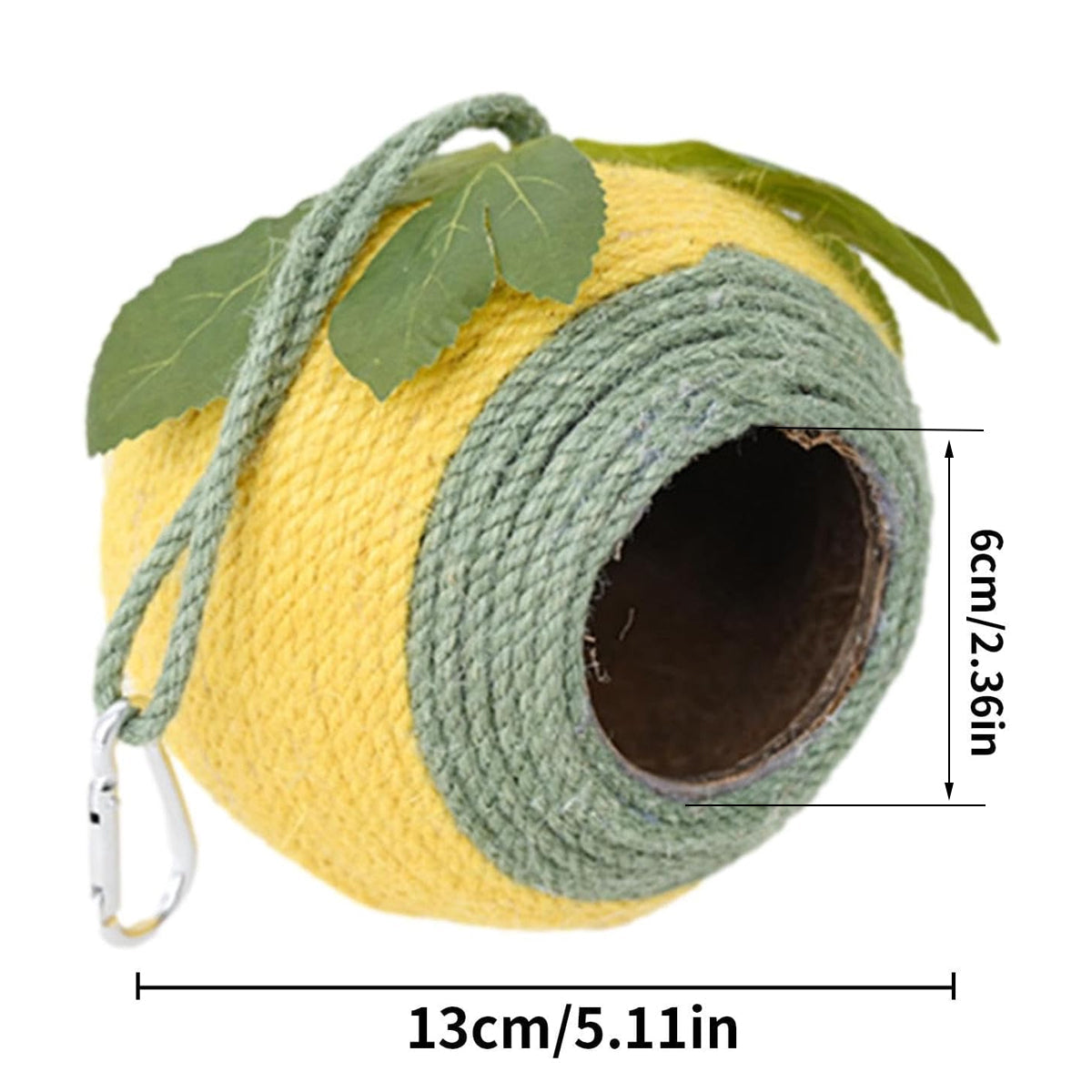 Coconut Shell Braided Twine Hanging Bed