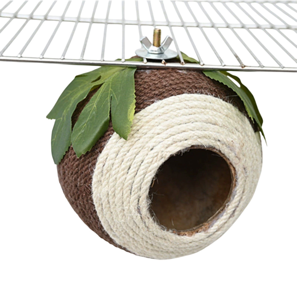 Coconut Shell Braided Twine Hanging Bed