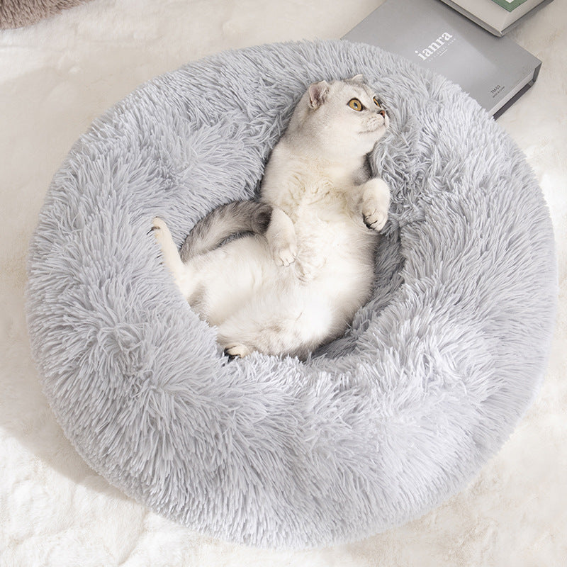 Calming Donut Pet Bed