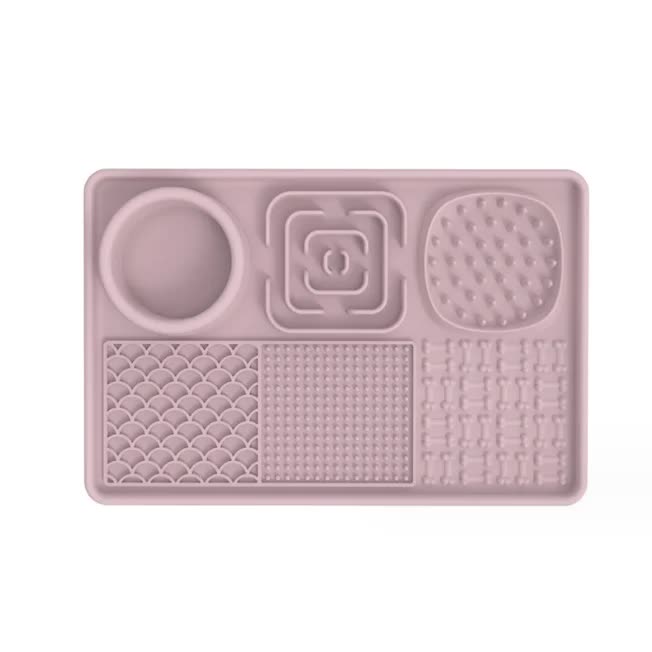 Slow Feeder Mat & Licking Pad (2 pack)