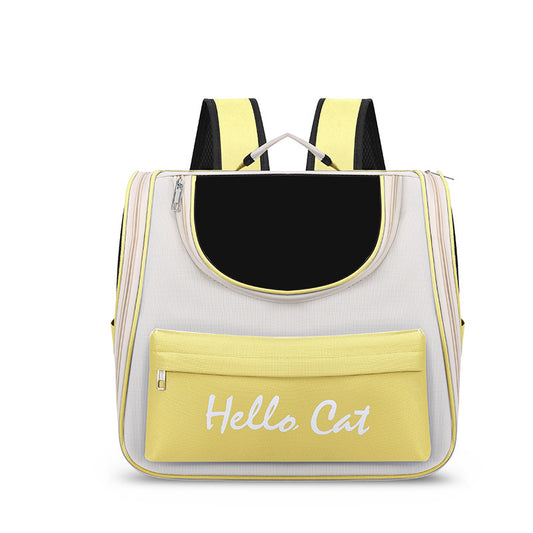 Pet Carrier Backpack with Transparent Window