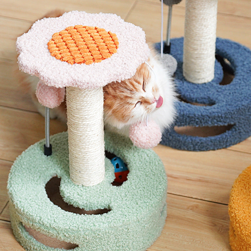 Cat Scratching Post - Avocado Design