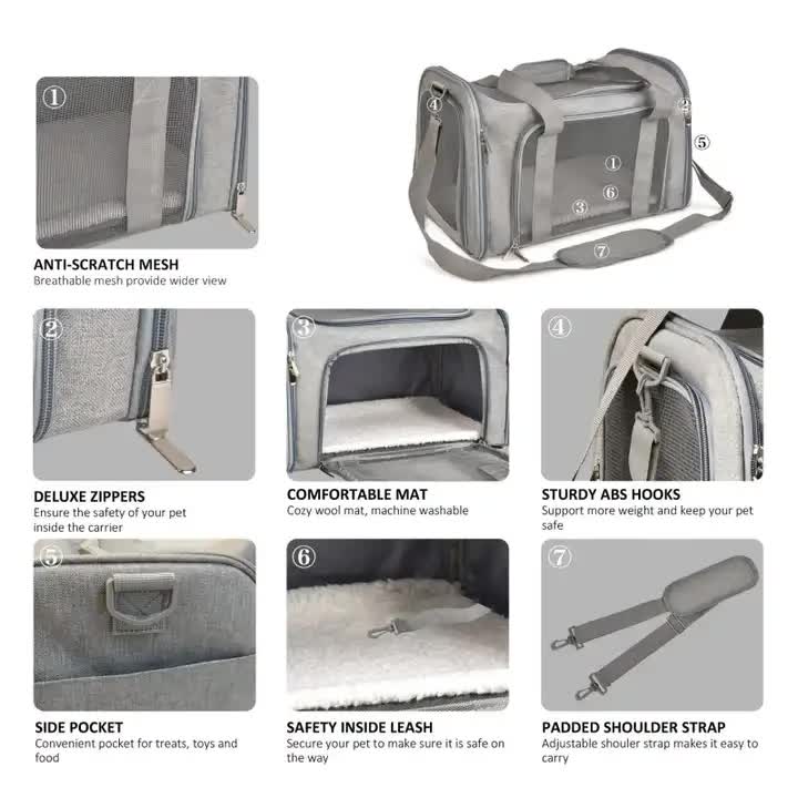 Pet Carrier Travel Bag