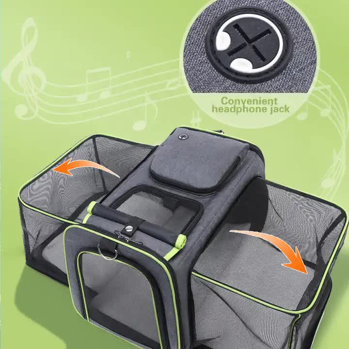 Large Capacity Pet Travel Duffel