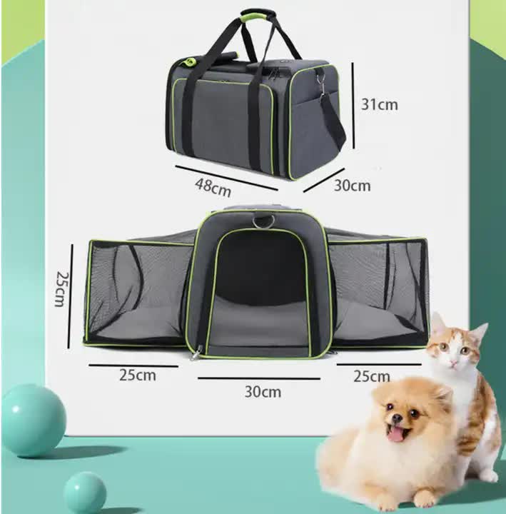 Large Capacity Pet Travel Duffel