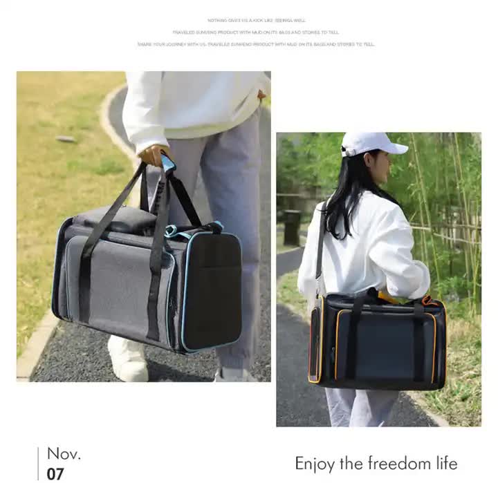 Large Capacity Pet Travel Duffel