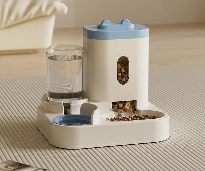 Automatic Pet Feeder and Water Dispenser