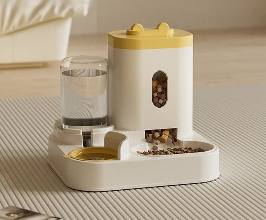 Automatic Pet Feeder and Water Dispenser