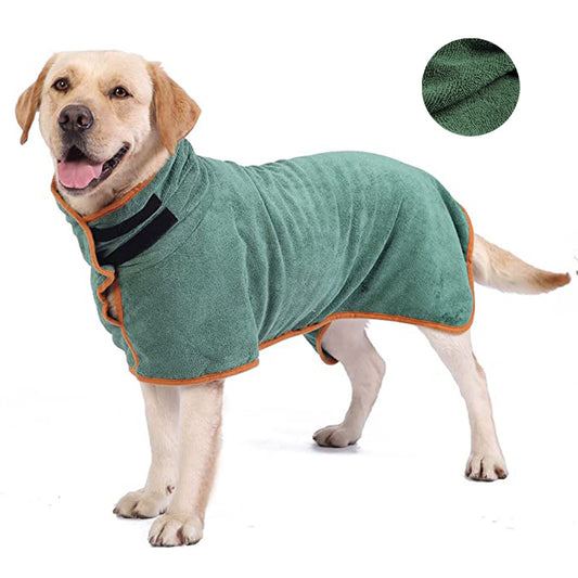 Quick-Dry Pet Bathrobe