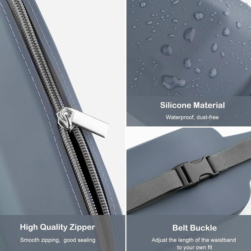 Silicone Pet Treat Pouch & Waste Bag Dispenser