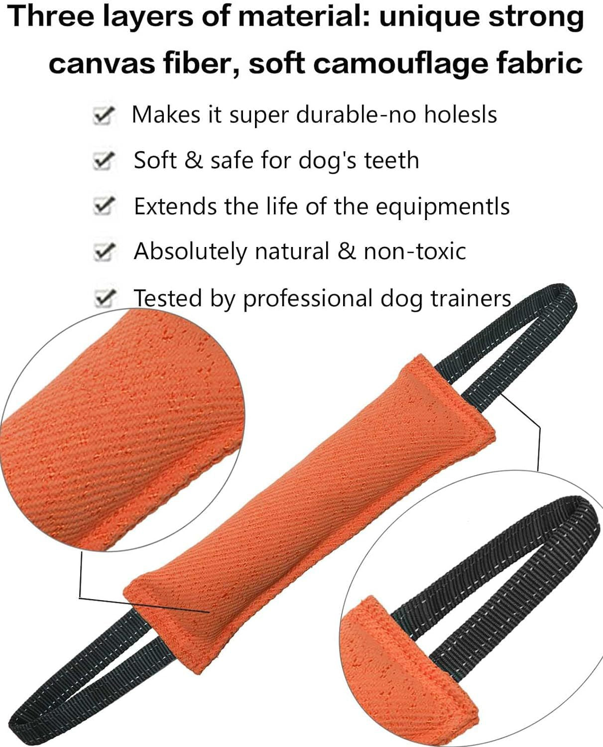 Durable Tug-of-War Dog Training Toy (2-Pack)