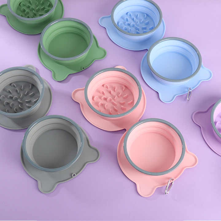 Silicone Pet Bowl Set