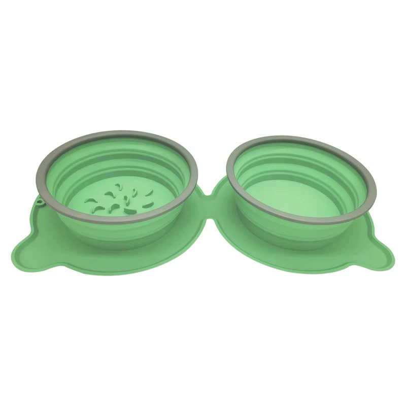 Silicone Pet Bowl Set