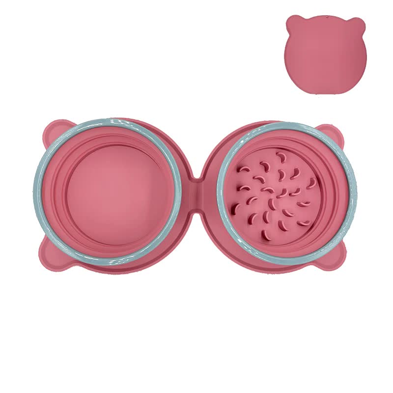 Silicone Pet Bowl Set