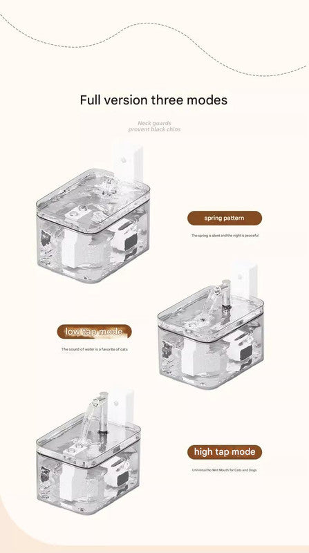 Wireless Sensor Pet Water Fountain