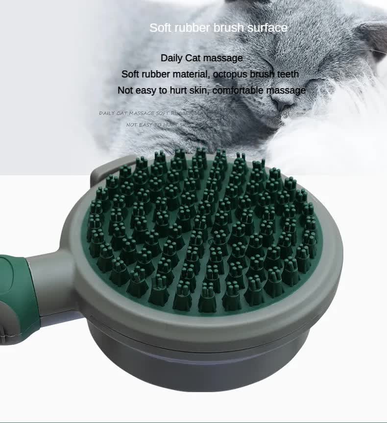 Dual-Sided Pet Grooming Brush