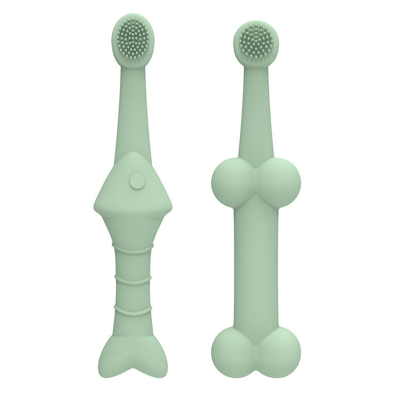 Soft Silicone Pet Toothbrush Set (6 pack)