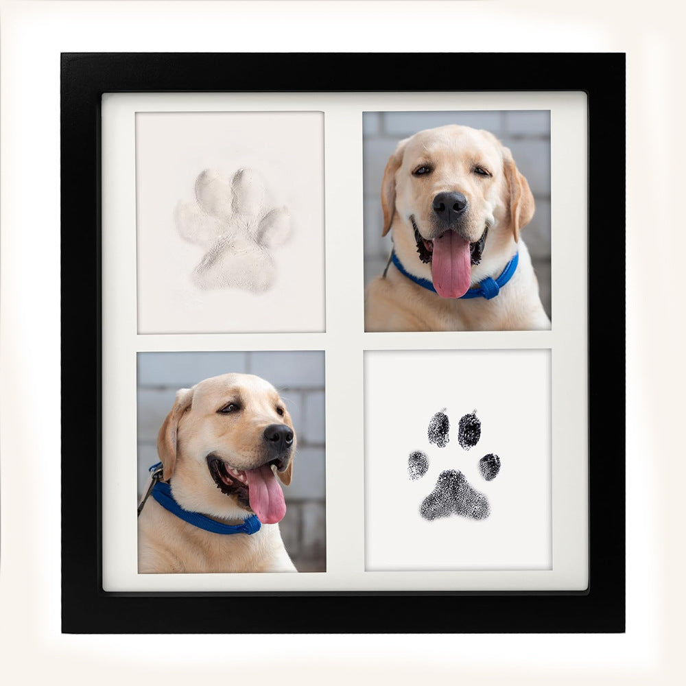 Pet Paw Print & Photo Frame Kit