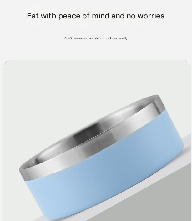 Premium Stainless Steel Pet Bowl (1890ml)