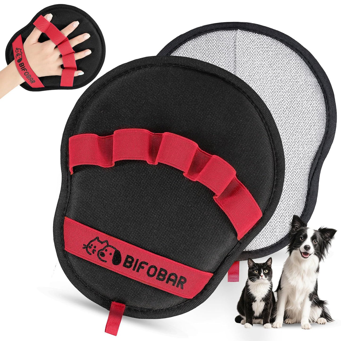 Double-Sided Deshedding Glove (2 pack)