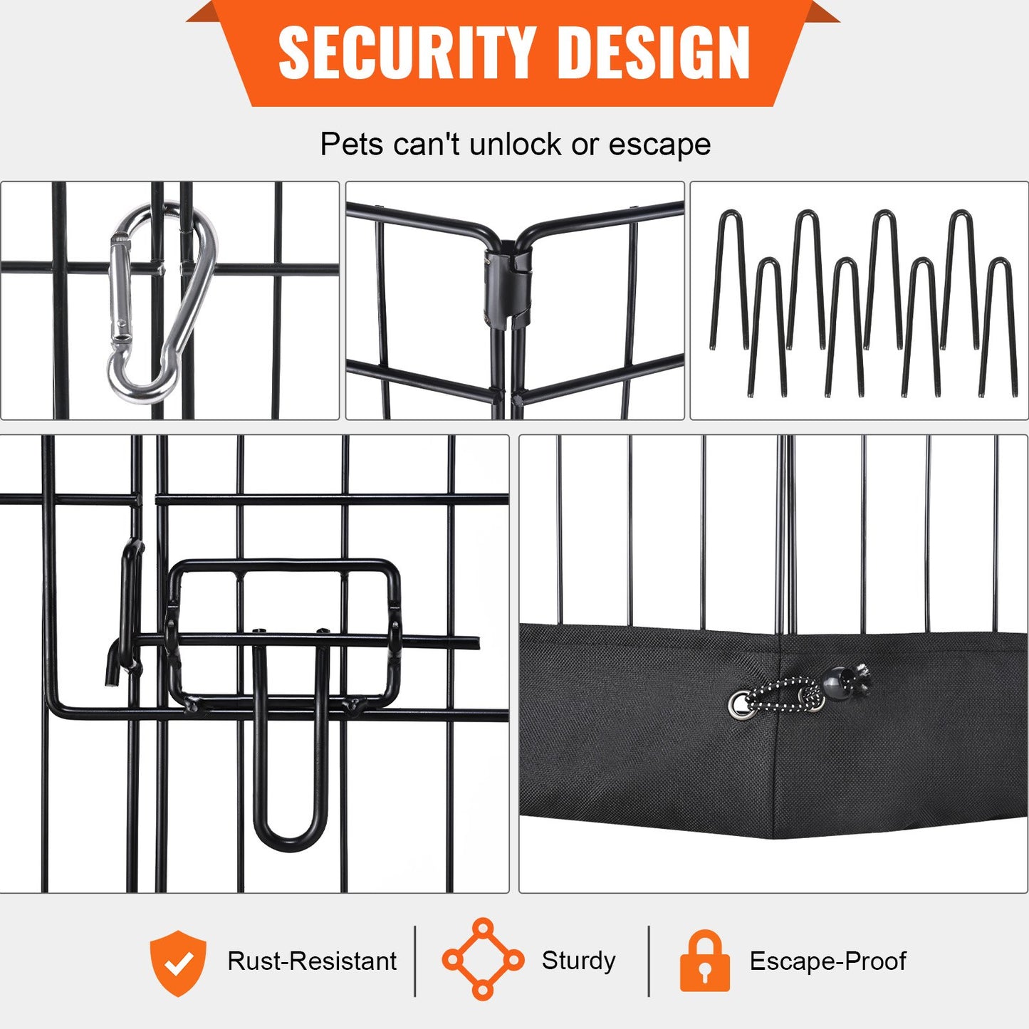 Metal Pet Indoor/Outdoor Playpen