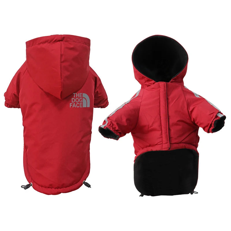 Warm Fleece Dog Jacket